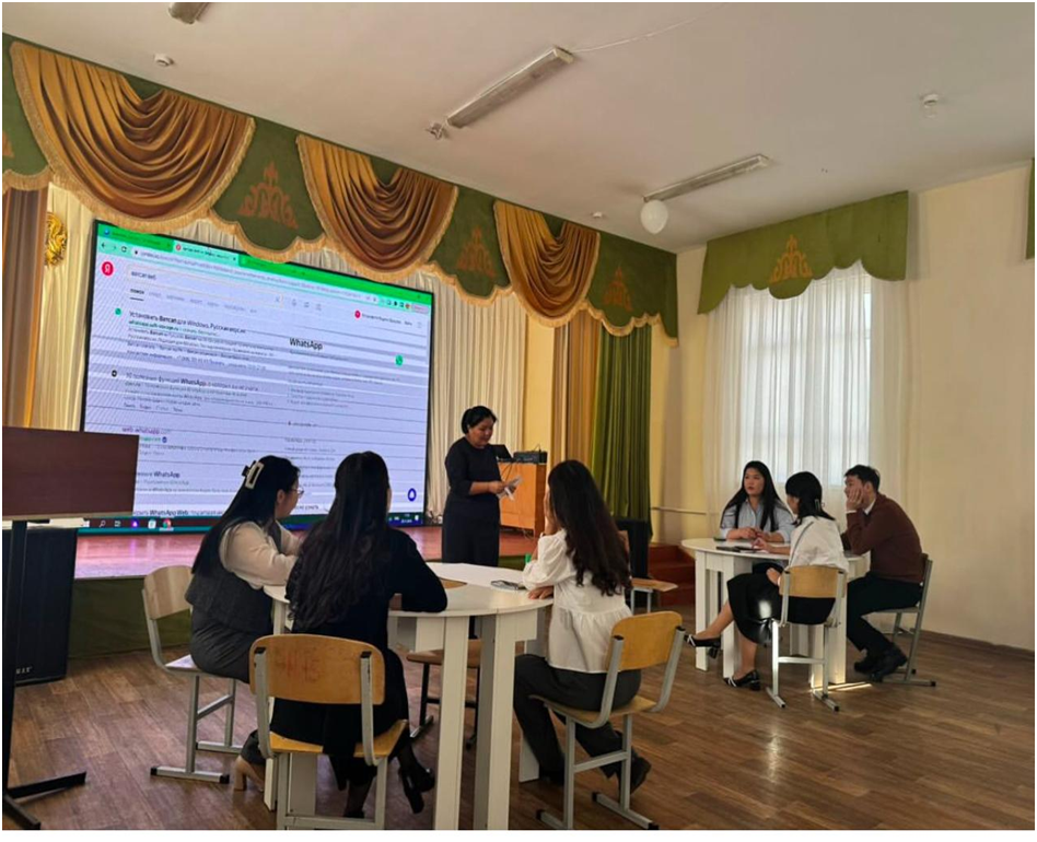 Жас мамандармен «Өз жұлдызыңды жақ» тақырыбында дөңгелек үстел