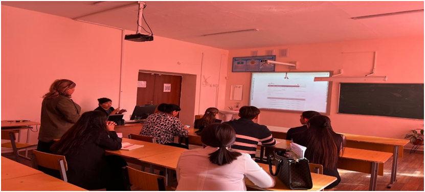 Жас мамандарға әдістемелік көмек көрсетілді