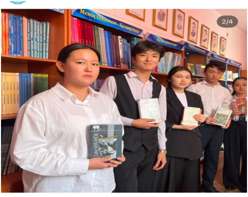 «Bookcrossing» Өзің оқы, басқалар да оқысын кітап көрмесі өткізілді