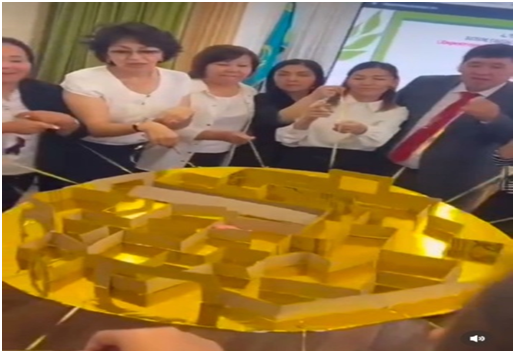 “Математика пәнінен оқушылардың функционалдық сауаттылығын дамыту” тақырыбында коучинг өткізілді.