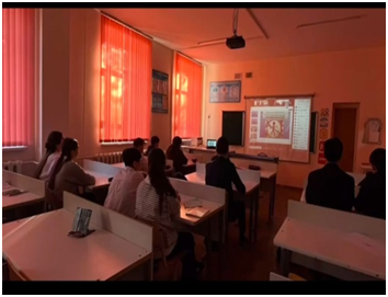 “Өскелең ұрпақ арасындағы қауіпсіздік мәдениеті”  ұранымен азаматтық қорғау саласында сабақ өткізілді.