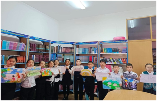 «Отбасы бақыт мекені» тақырыбында сурет көрмесі өтті