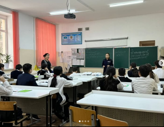 “Құқық бұзушылықтың алдын-алу терроризмге қарсы іс-қимыл туралы түсіндірме жұмыстарын жүргізді.