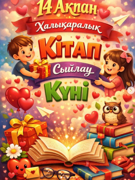 “Шын жүректен – кітап сыйла!” челленджі